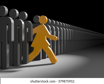 Woman run to new opportunities - Powered by Shutterstock