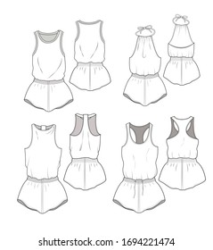 
Women Fashion Design, Technical Drawing, Ladies Blouse Drawings.