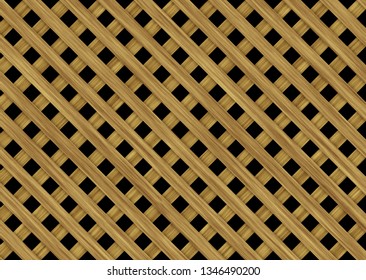 Wooden Lattice Stock Illustration 152378492 | Shutterstock