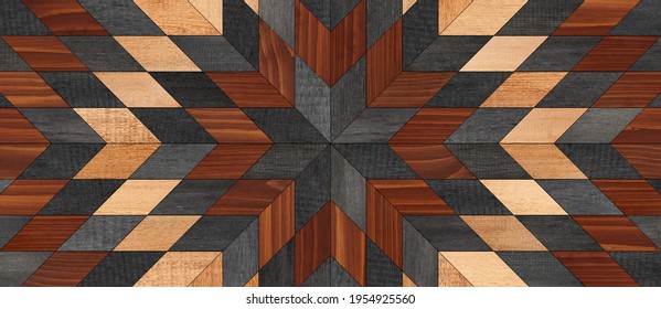 Geometric Wood Floor Tile High Res Stock Images Shutterstock