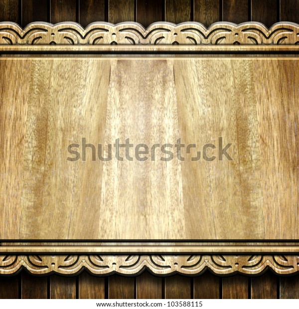 Wooden Background Stock Illustration 103588115