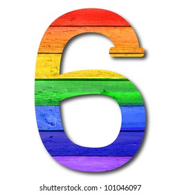 wooden rainbow alphabet numbers marks based stock illustration 101046097 shutterstock