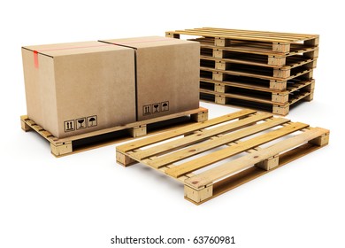 Wooden Shipping Pallet