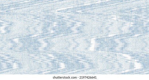 Wooden Texture Seamless Pattern. Natural Organic Tree Background. Wood Grain Textured Effect. Pencil Drawing. Hand Drawn Dense Lines. Abstract Geometric Line Art Blue Illustration.