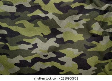 Woodland Green Camouflage Army Tarp Canvas