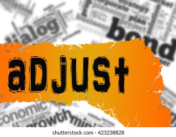 Word cloud with adjust word image, 3D rendering