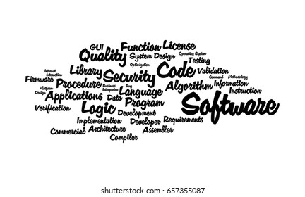 Word Cloud Illustrating Prime Concept Software Stock Illustration ...