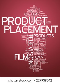 Word Cloud With Product Placement Related Tags