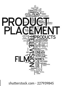 Word Cloud With Product Placement Related Tags