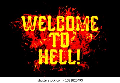 Welcome To Hell Images Stock Photos Vectors Shutterstock