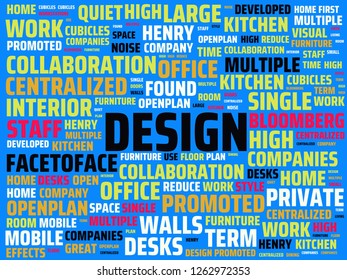 Wordcloud Main Word Design Associated Words Stock Illustration ...