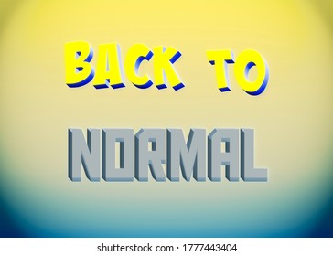 Words Back Normal Written Mixed Fonts Stock Illustration 1777443404 ...