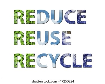 Reduce Reuse Recycle High Res Stock Images Shutterstock