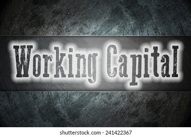 Working Capital Concept Text