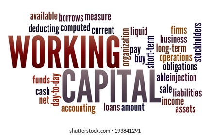 Working Capital In Word Collage