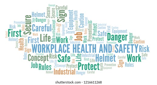 Safety Management System Word Cloud Stock Illustration 1201305559