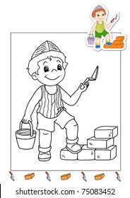 Download Jobs Coloring Page High Res Stock Images Shutterstock