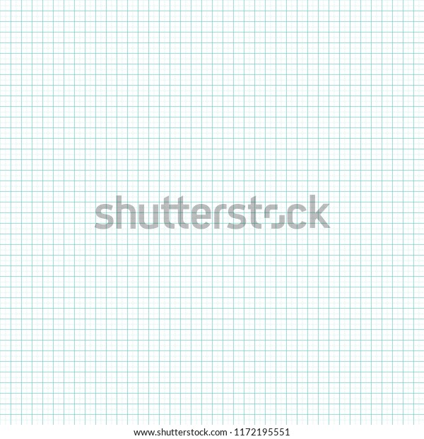 Worksheet Green Graph Grid Seamless Squared Stock Illustration 1172195551