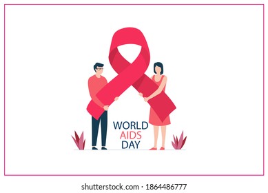 World Aids Day 2020, Illustration, Hiv, Protection