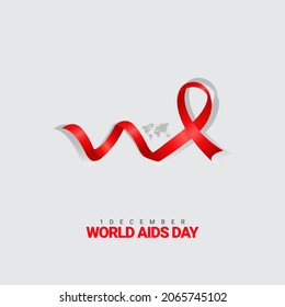 World Aids Day, concept on world map with world ribbon 12 - Powered by Shutterstock