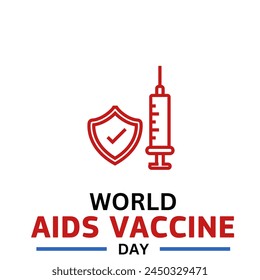 World AIDS Vaccine Day. 18th May. vector illustration - Powered by Shutterstock