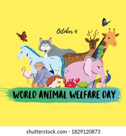 World Animal Welfare Day
(4th Oct)

