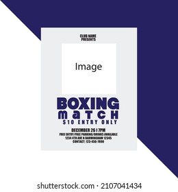 World Boxing Day Flyer Templates Design