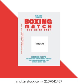 World Boxing Day Flyer Templates Design