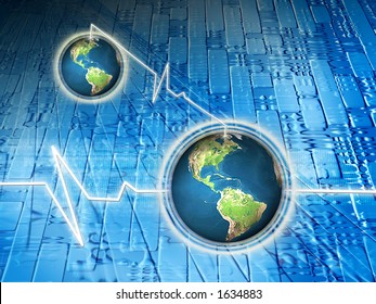 world communication background