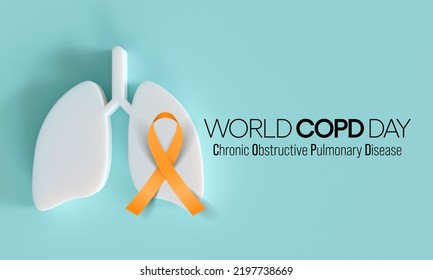 World Copd Day Chronic Obstructive Pulmonary Stock Illustration ...