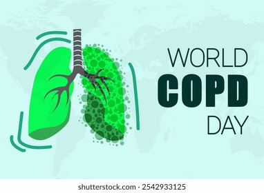 World COPD Day raises awareness about chronic obstructive pulmonary disease, promoting early detection and improved care. - Powered by Shutterstock