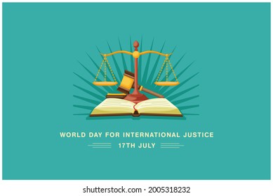 world day for international justice, 17th july - Powered by Shutterstock