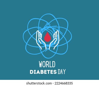 World diabetes day 14 November 2022. let's prevent diabetes, because diabetes is a non-communicable disease that causes high death rates. - Powered by Shutterstock