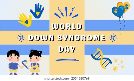 "World Down Syndrome Day" Greeting Card	 - Powered by Shutterstock