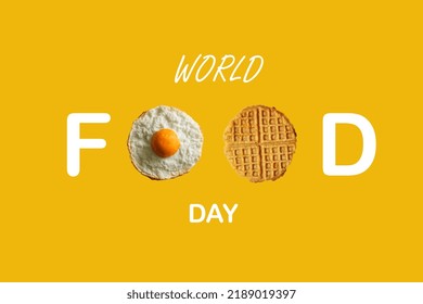 World Food Day Is Ideal For Social Media Banners Posters Flyers And Food Related.