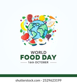 World Food Day. international food day. food day creative concept - Powered by Shutterstock