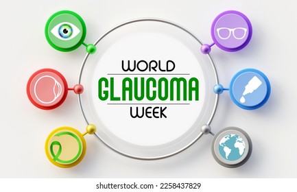 World Glaucoma Week is observed every year in March, it is a group of eye conditions that damage the optic nerve, the health of which is vital for good vision. 3D Rendering - Powered by Shutterstock