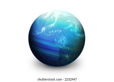 World Globe. World Globe - world illustration. World
