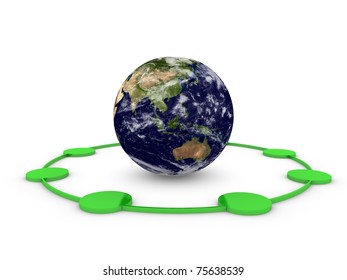 world globe network