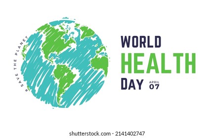 World Health Day, 7th April 2025. The day is a global health awareness day celebrated every year on 7th April. My health, my right slogan. World Health Day poster, vector, illustration, banner design. - Powered by Shutterstock