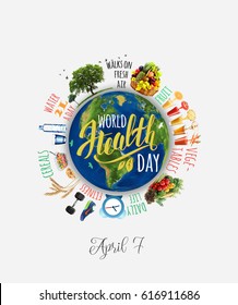 World Health Day Illustration