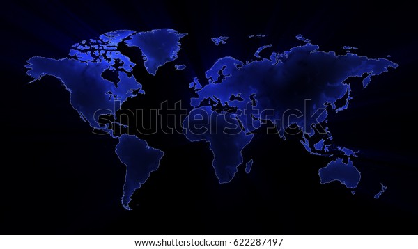 World Map Background Stock Illustration 622287497 | Shutterstock