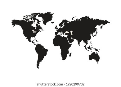 World Map Blank Images Stock Photos Vectors Shutterstock