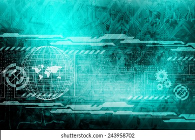 World Map business background
