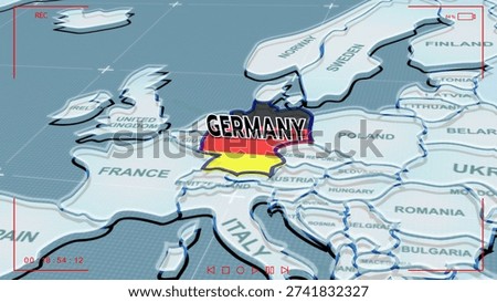 a world map of Germany, Germany Flag, The German flag, Germany map,