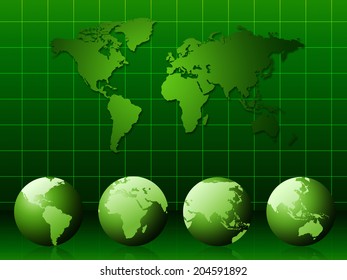 World Map Meaning Geographical Globalization And Abstract