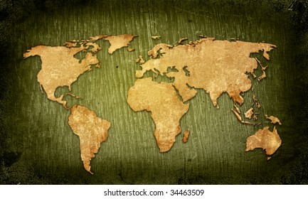 3,043 China Simple World Map By Countries Images, Stock Photos ...