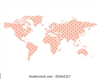 World Map Wall Art