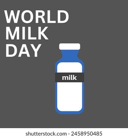 World Milk Day. world milk day banner poster design  - Powered by Shutterstock