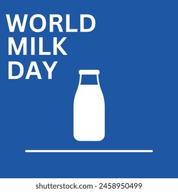 World Milk Day. world milk day banner poster design  - Powered by Shutterstock